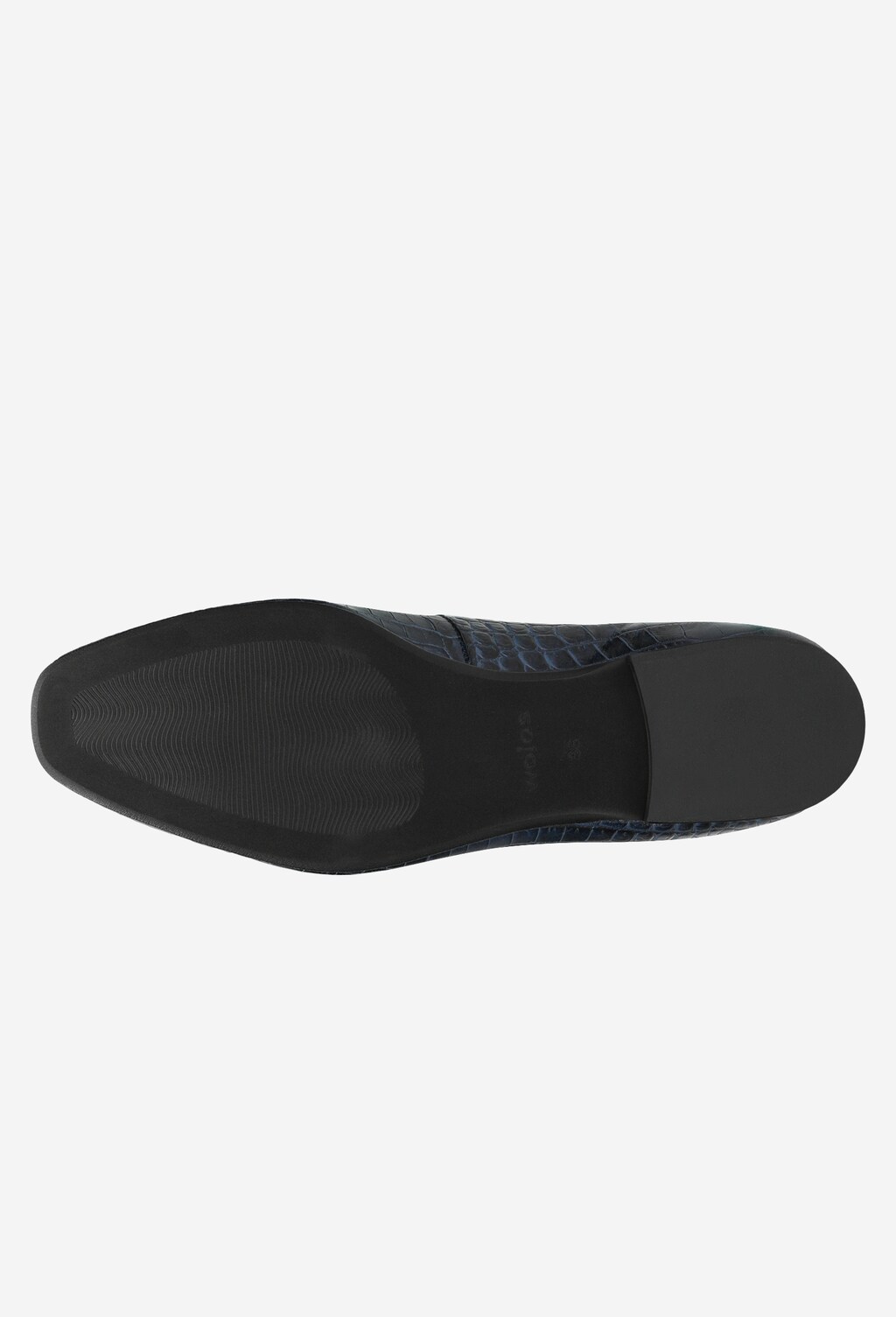 Granatowe eleganckie mokasyny damskie 46048-56 Widok 6