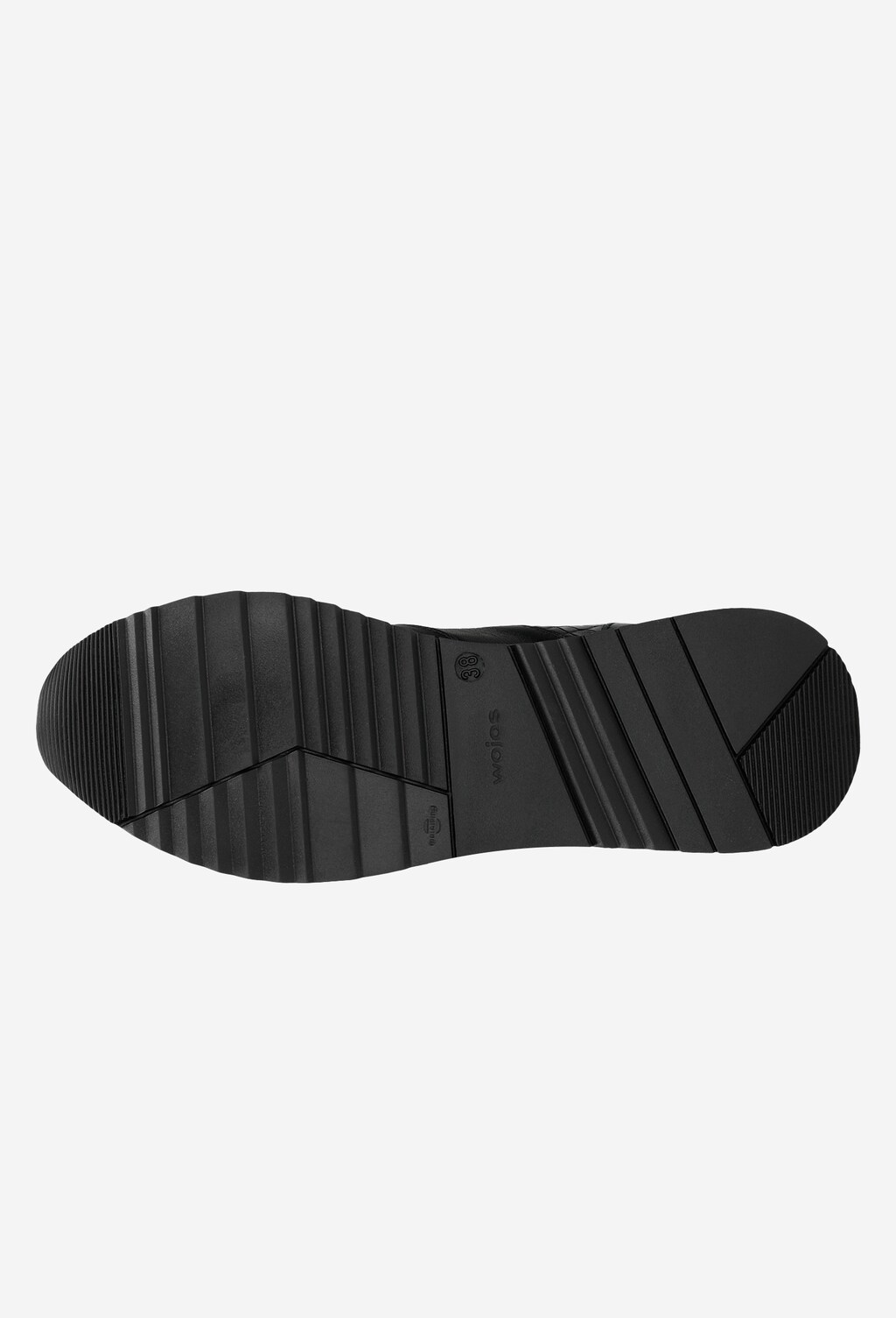 Elegantné dámske sneakersy v čiernej farbe čakajú iba na Vás 46060-51 Widok 6