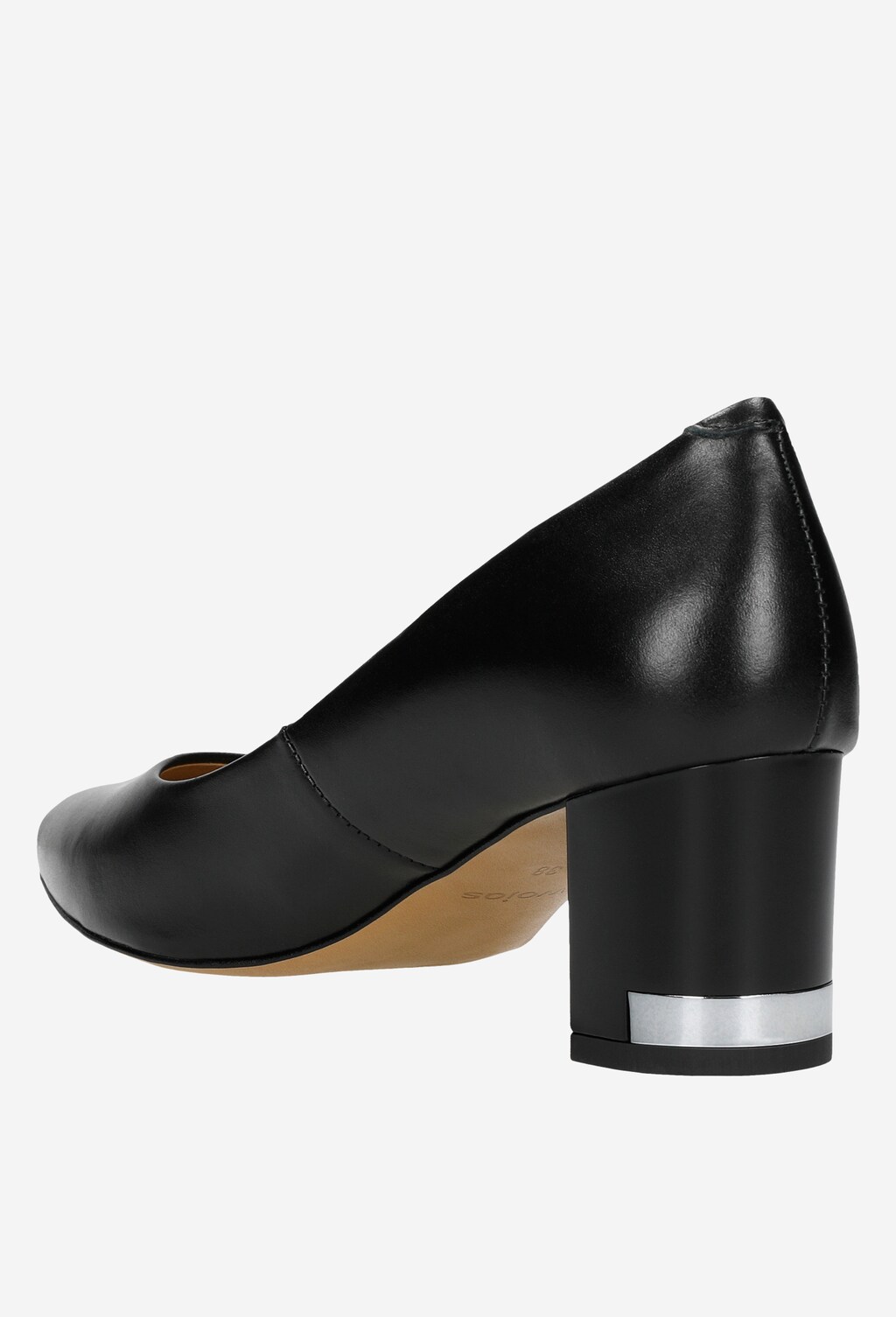 Kožené nízke lodičky pre aktívne módne maniačky 35048-51 Widok 4