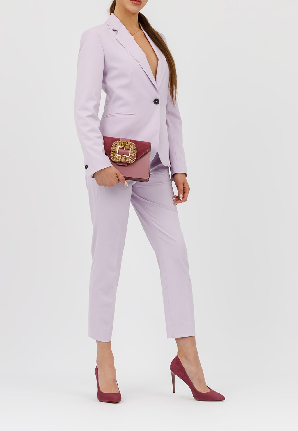 Amarantowa torebka damska 80005-75 Widok 1