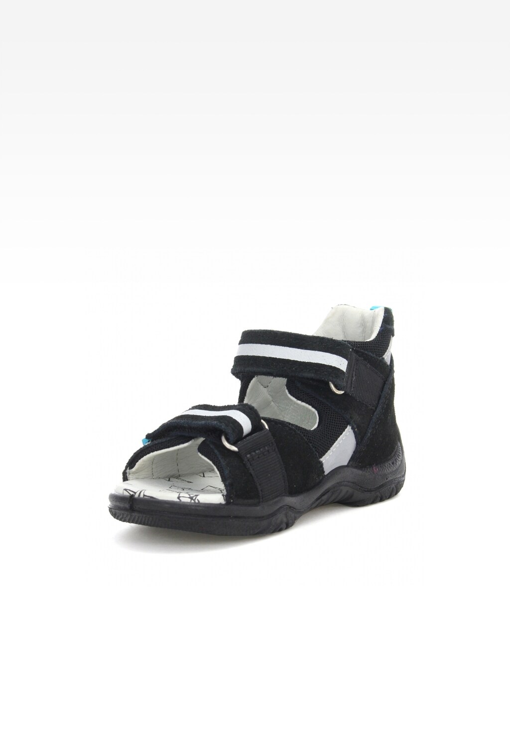 Sandały BARTEK T-31917/V95, dla chłopców, czarny Widok 3