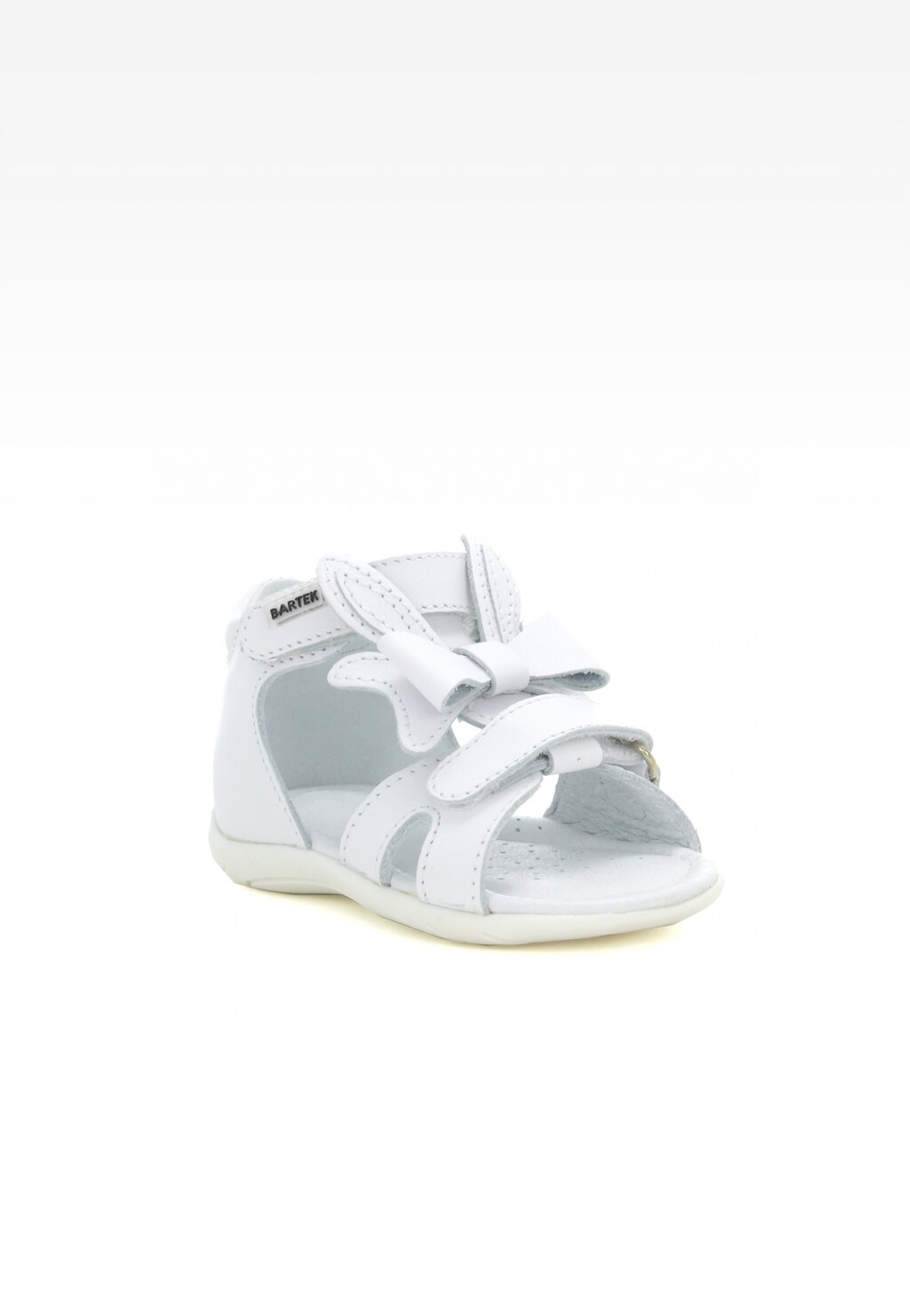 Sandały BARTEK W-51064/NPW, dla dziewcząt, biały Widok 2