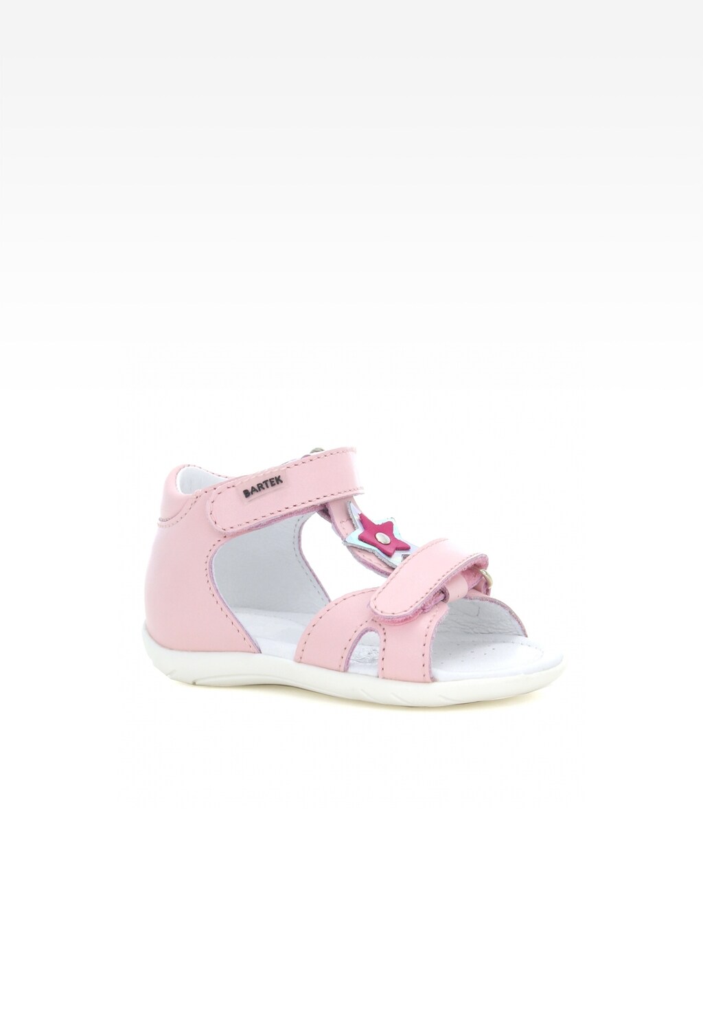 Sandały BARTEK W-51120/PE4, dla dziewcząt,  jasno różowy Widok 1