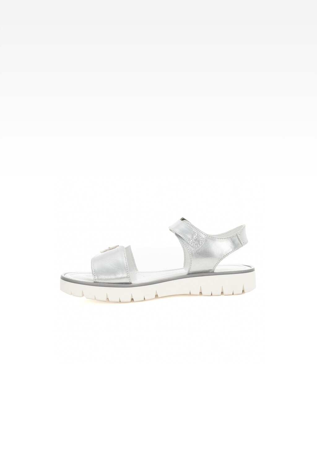 Sandały BARTEK W-39164/18H, dla dziewcząt, srebrny Widok 4