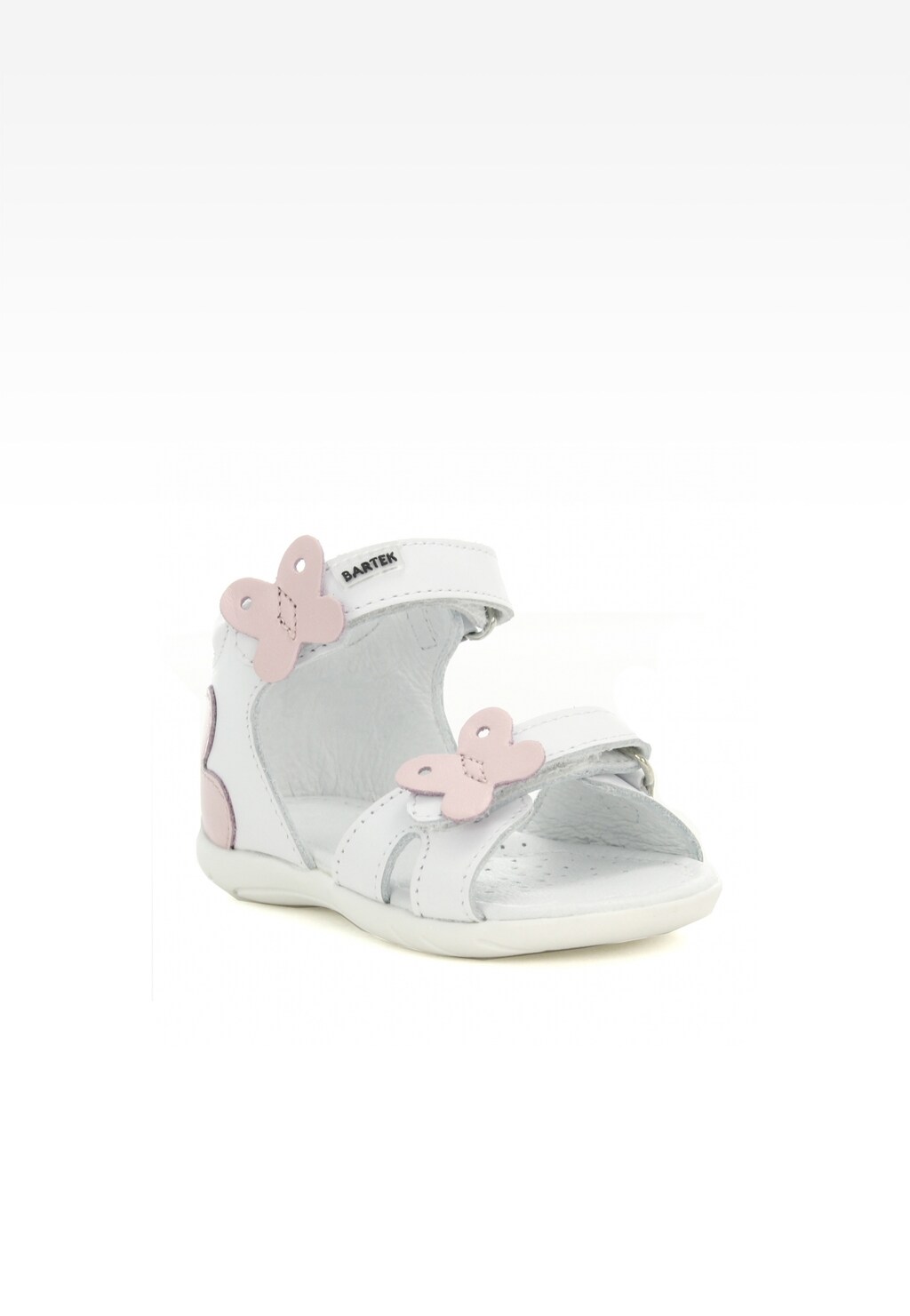 Sandały BARTEK W-51569/MOO, dla dziewcząt, biały Widok 2