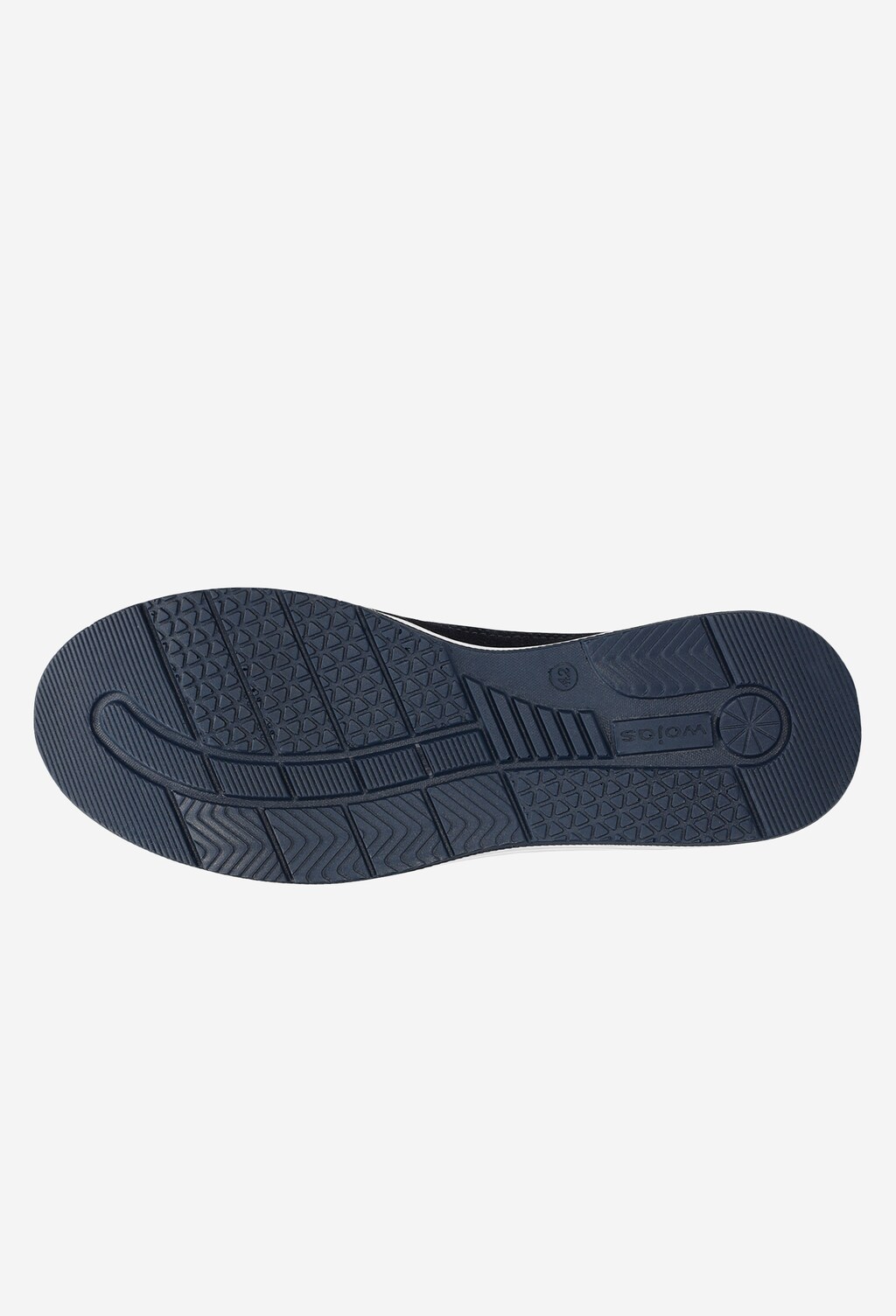 Granatowe półbuty męskie 9061-86 Widok 6