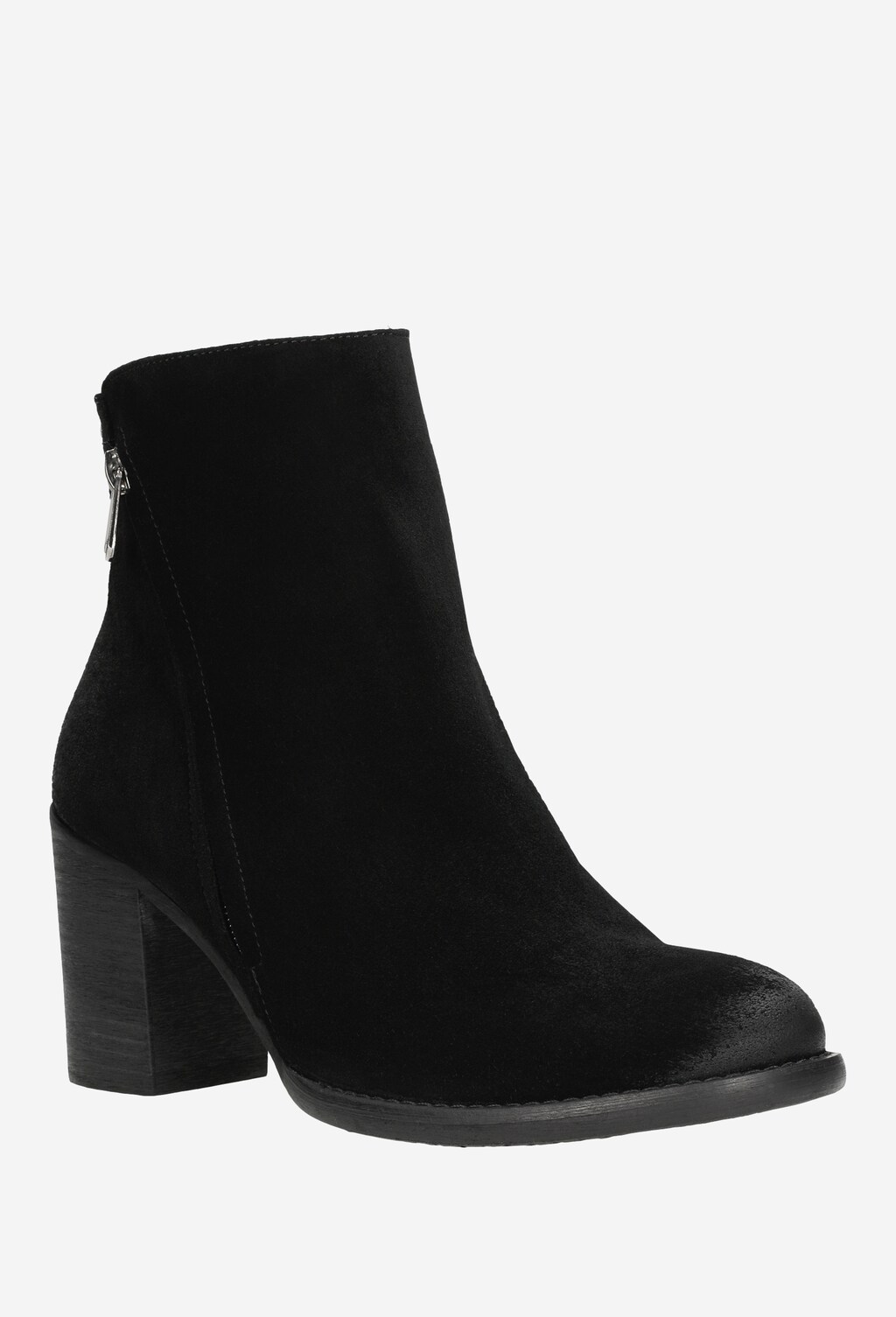 Pohodlné a štýlové kožené členkové topánky 55083-61 Widok 3