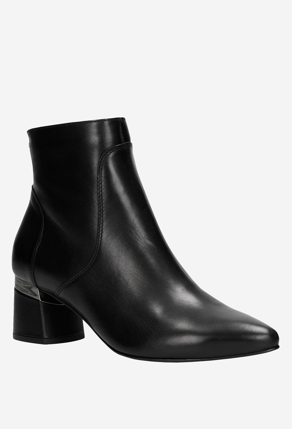 Buďte krásna v každom počasí s čiernymi členkovými čižmami 55056-51 Widok 2