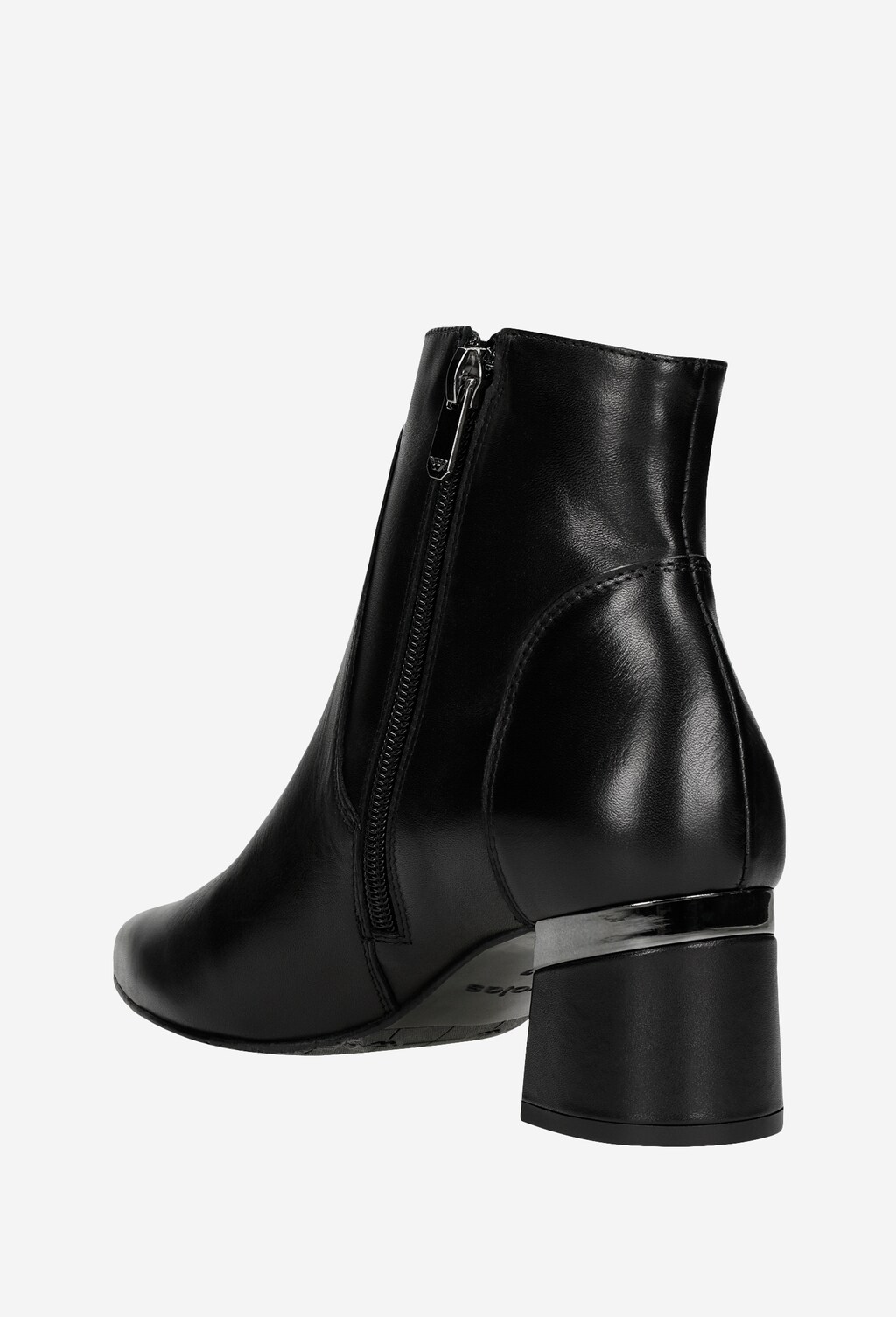 Buďte krásna v každom počasí s čiernymi členkovými čižmami 55056-51 Widok 3