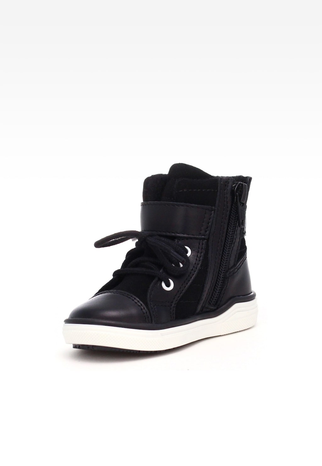 Zateplené kotníkové topánky BARTEK 1075-ASDP, pre chlapcov, čierne Widok 3