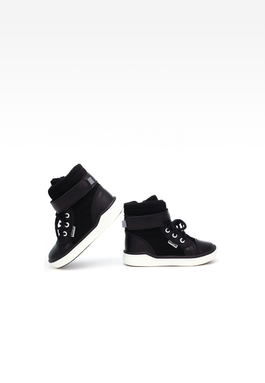 Zateplené kotníkové topánky BARTEK 1075-ASDP, pre chlapcov, čierne Widok 6