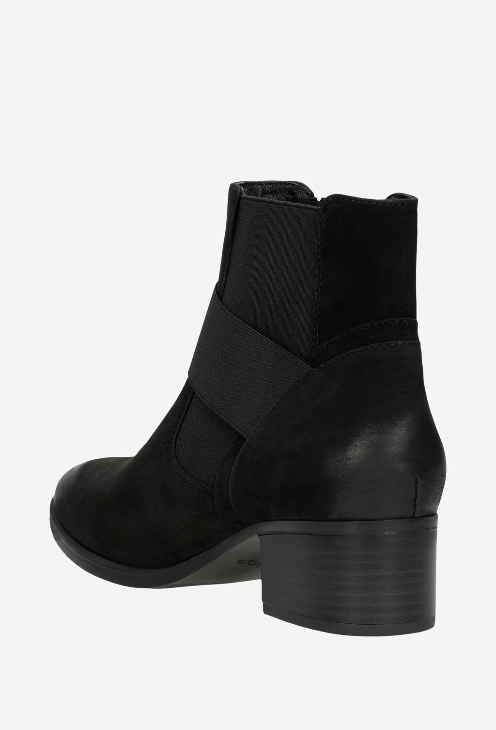 Každodenné radostné chvíle v čiernych členkových topánkach 55033-81 Widok 4