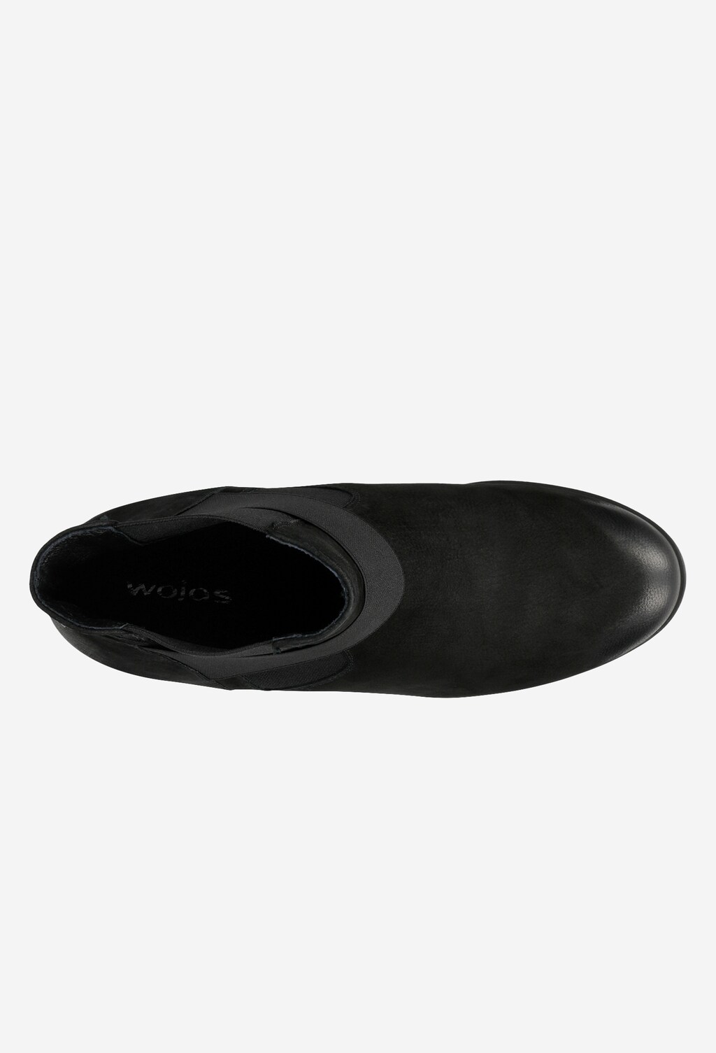 Každodenné radostné chvíle v čiernych členkových topánkach 55033-81 Widok 5