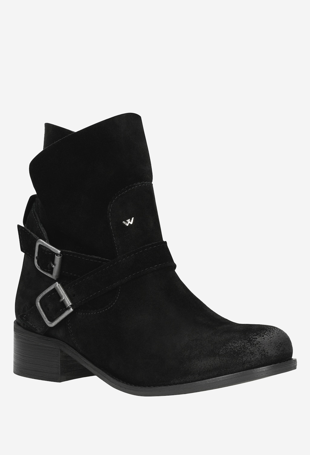 Čierne dámske členkové čižmy – nehasnúce módne hviezdy 55040-61 Widok 2