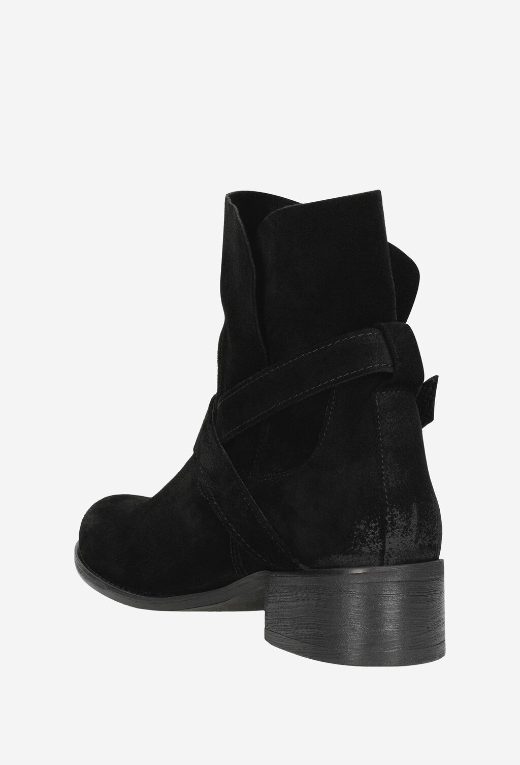 Čierne dámske členkové čižmy – nehasnúce módne hviezdy 55040-61 Widok 3