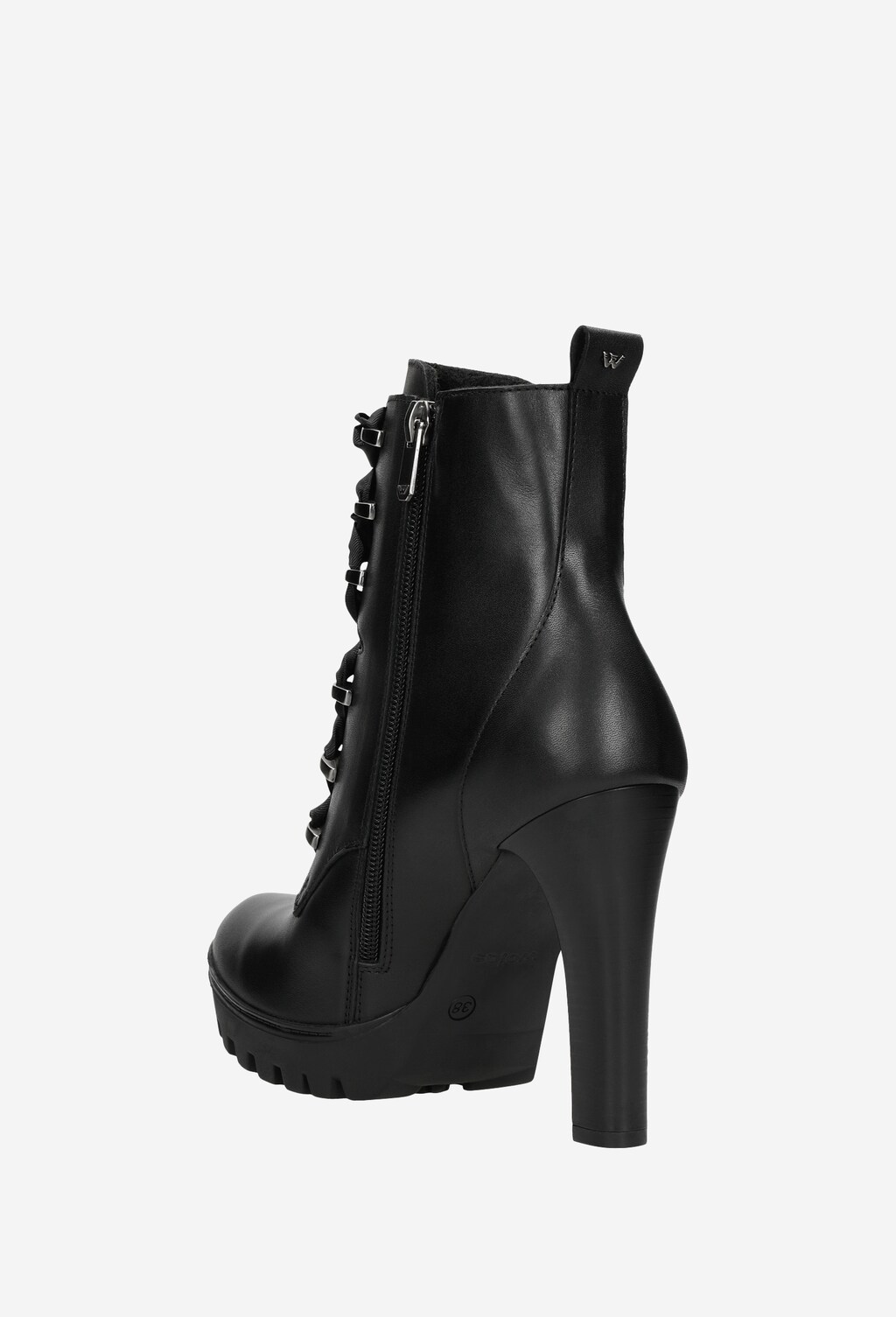 Členkové čižmy na opätku pre emancipovanú ženu 64024-81 Widok 4