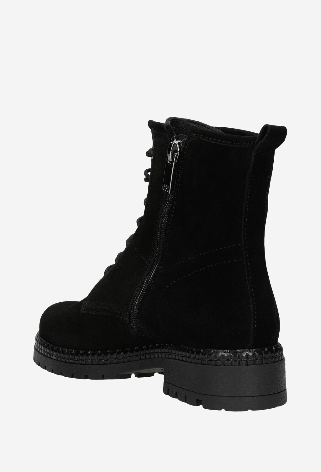 Zimné členkové čižmy z prírodnej velúrovej kože 64004-61 Widok 4