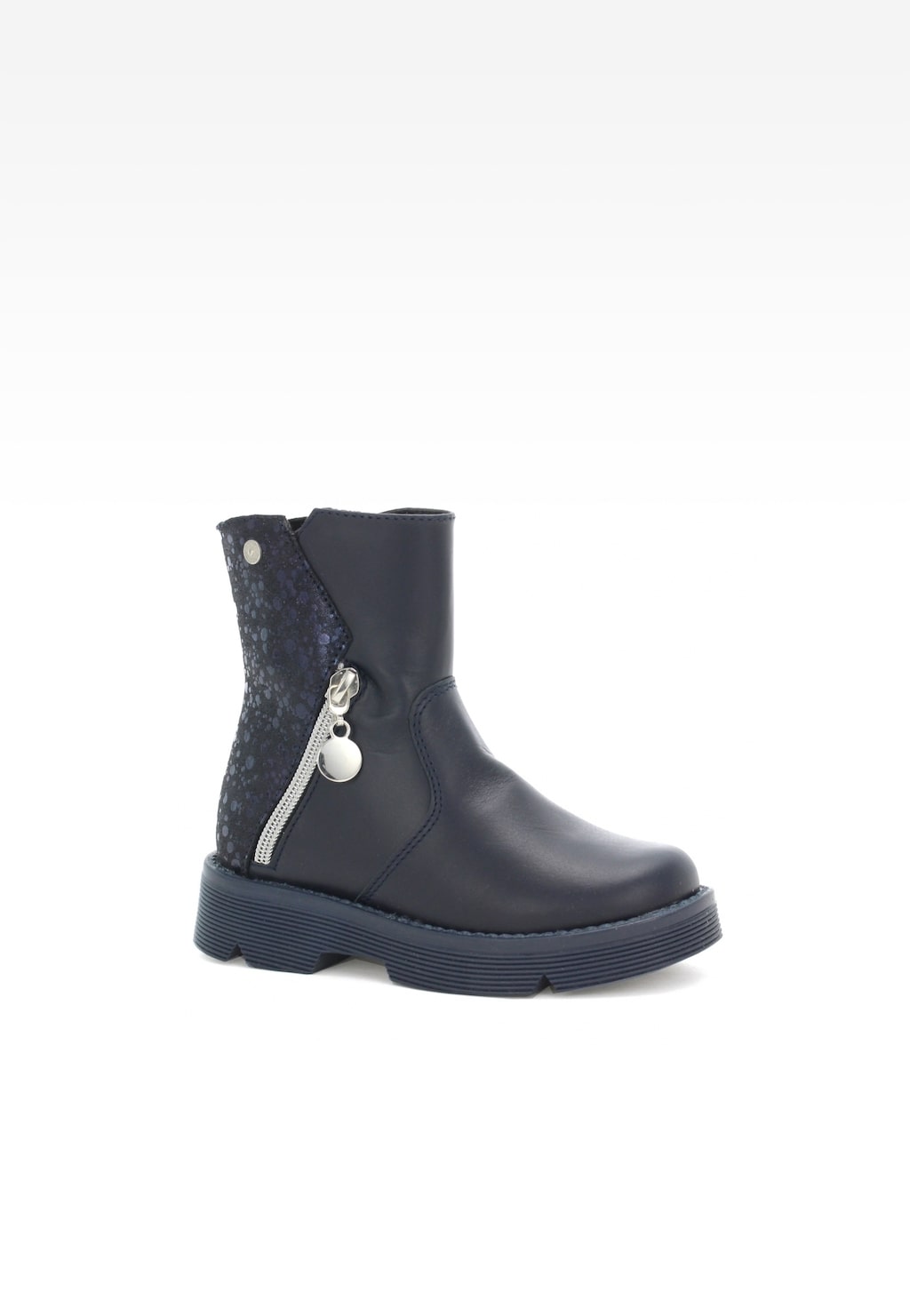 Trzewiki ocieplane BARTEK W-64042P/NN5 II, dla dziewcząt, ocean Widok 1