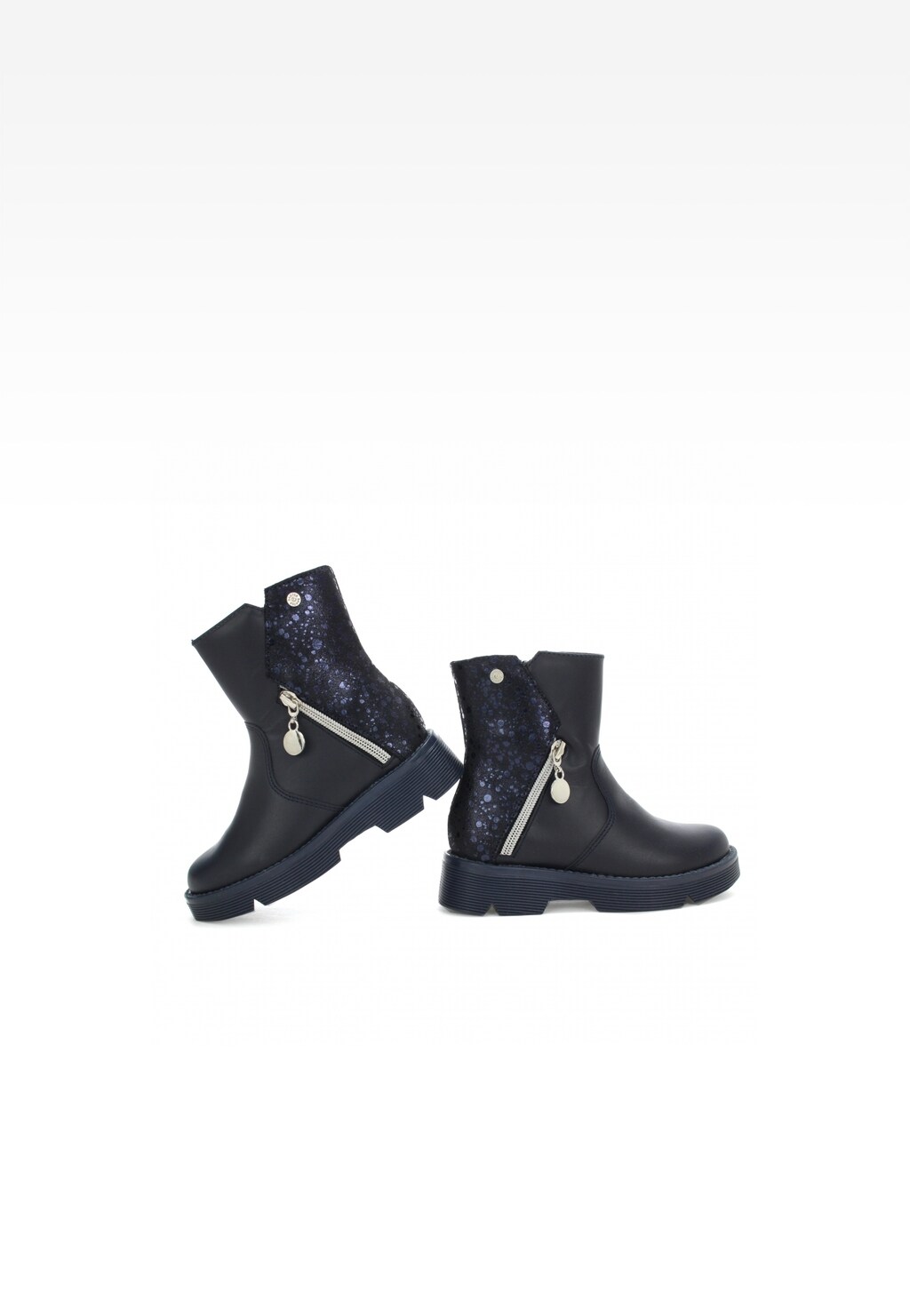 Trzewiki ocieplane BARTEK W-64042P/NN5 II, dla dziewcząt, ocean Widok 6