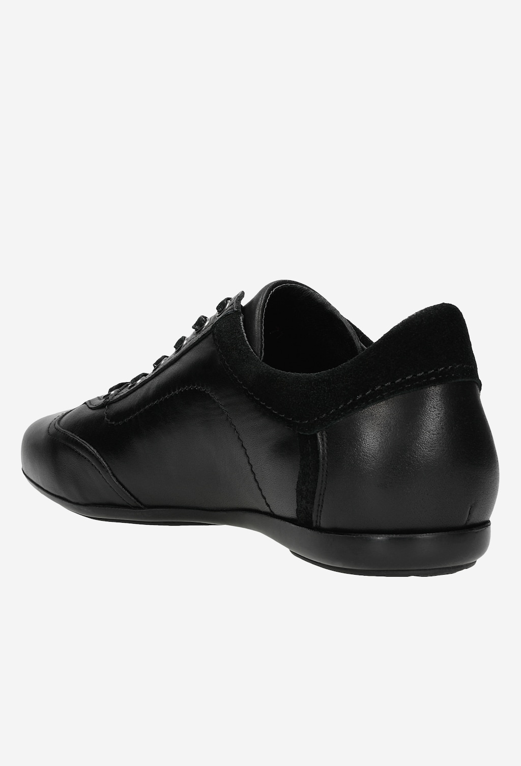 Pohodlnosť v každom kroku v čiernej pánskej športovej obuvi 10024-71 Widok 4