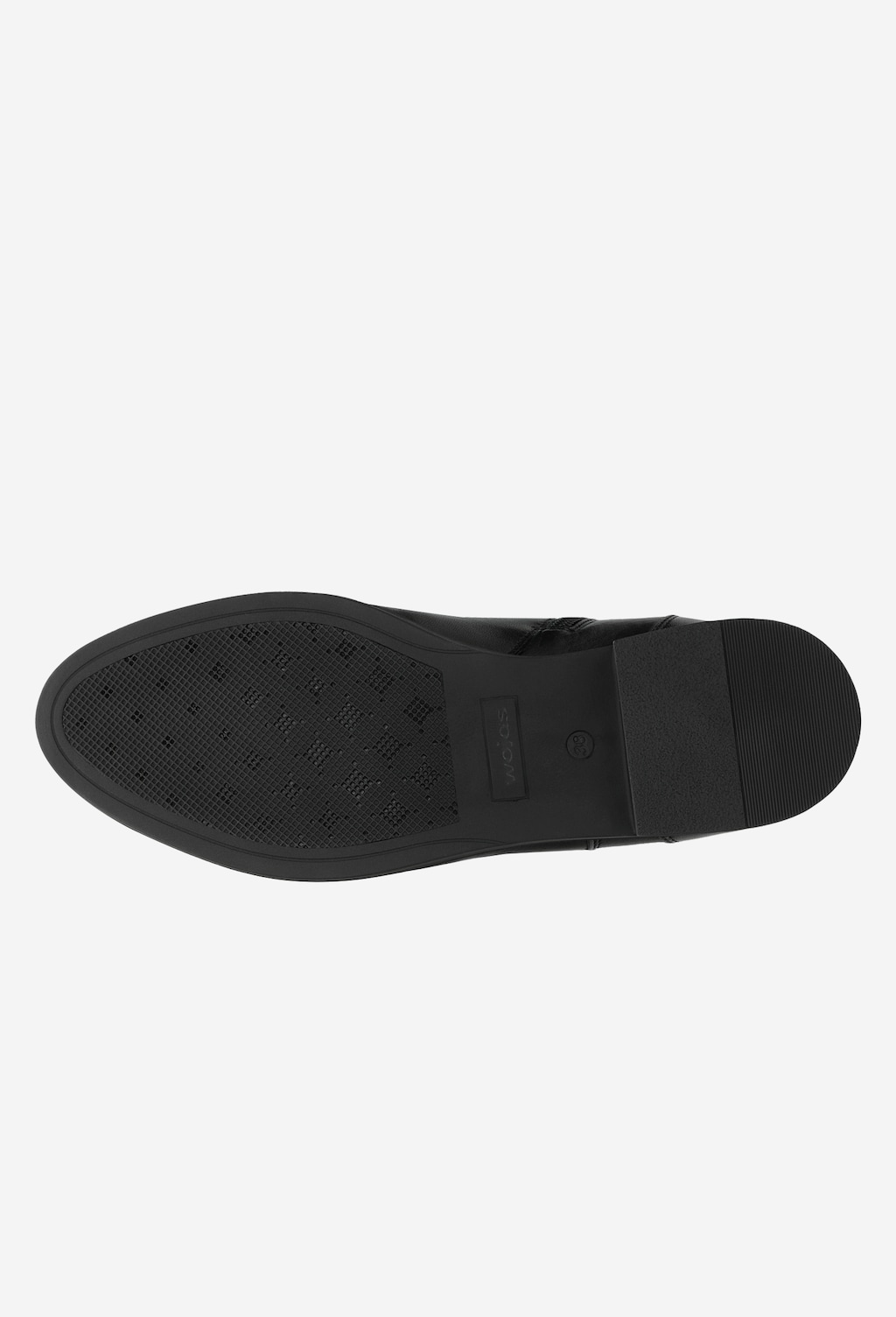 Dámske čierne členkové čižmy so šnurovaním 64005-51 Widok 6