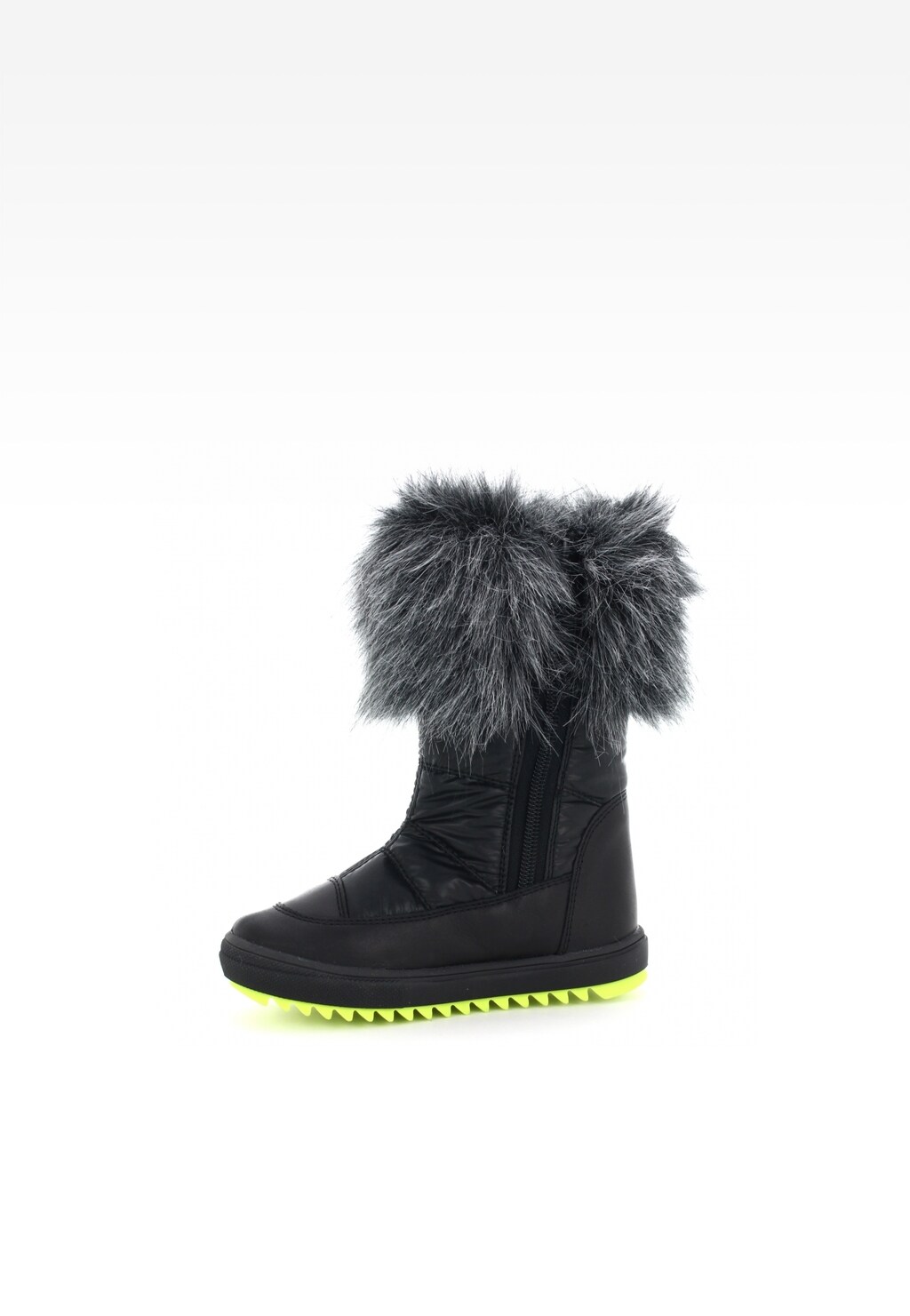 Kozaki ocieplane BARTEK W-94385/055, dla dziewcząt, czarny Widok 4