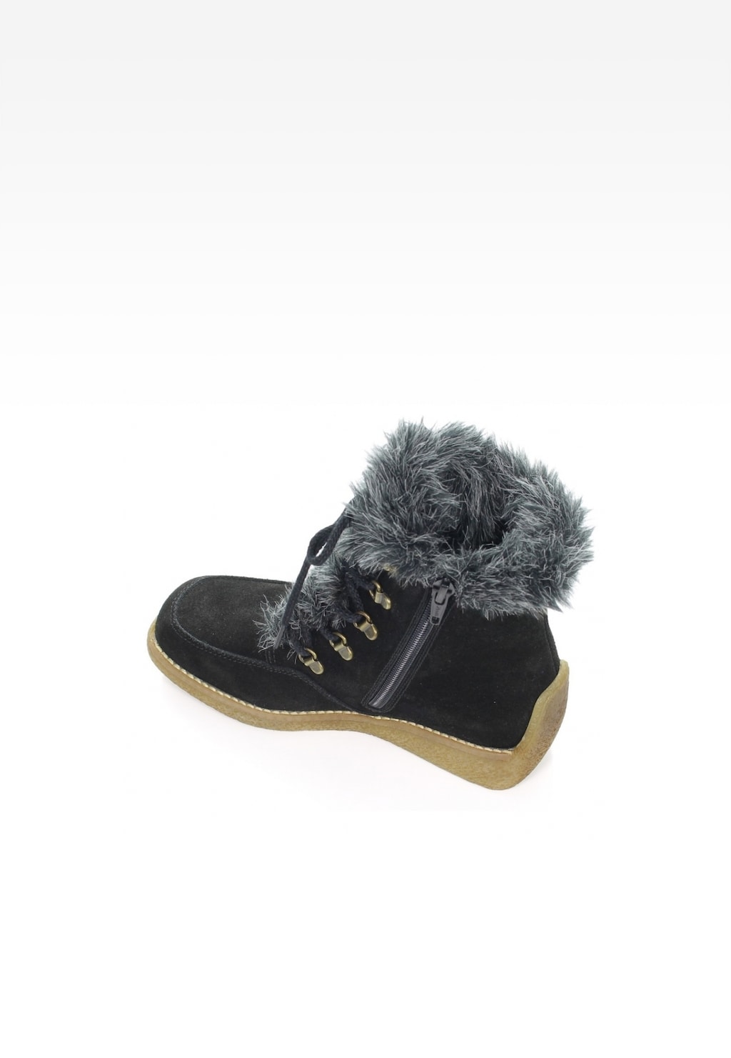 Botki ocieplane BARTEK W-74326/Q35, dla dziewcząt, czarny Widok 4