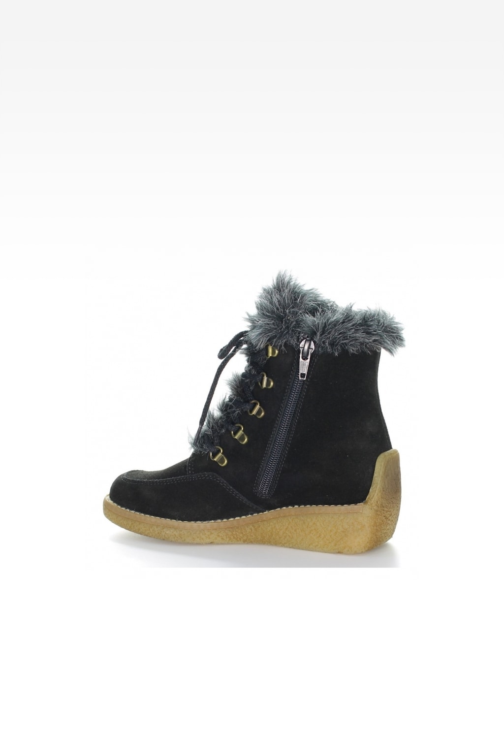 Botki ocieplane BARTEK W-74326/Q35, dla dziewcząt, czarny Widok 6