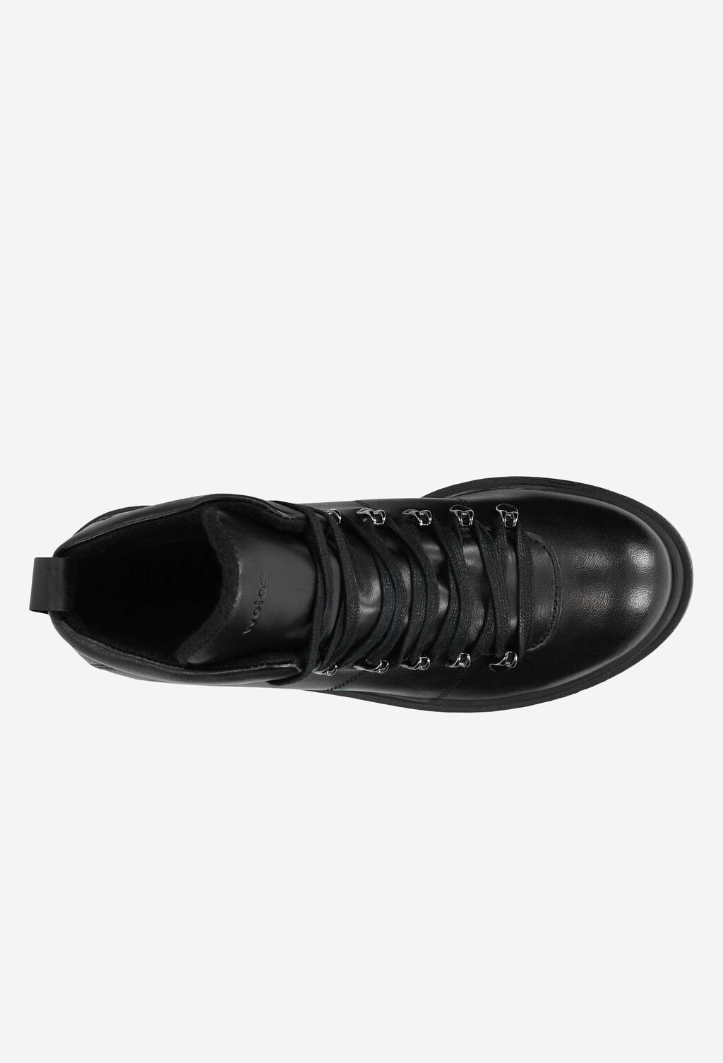 Moderná členková obuv dámska z lícovej kože 64014-51 Widok 5