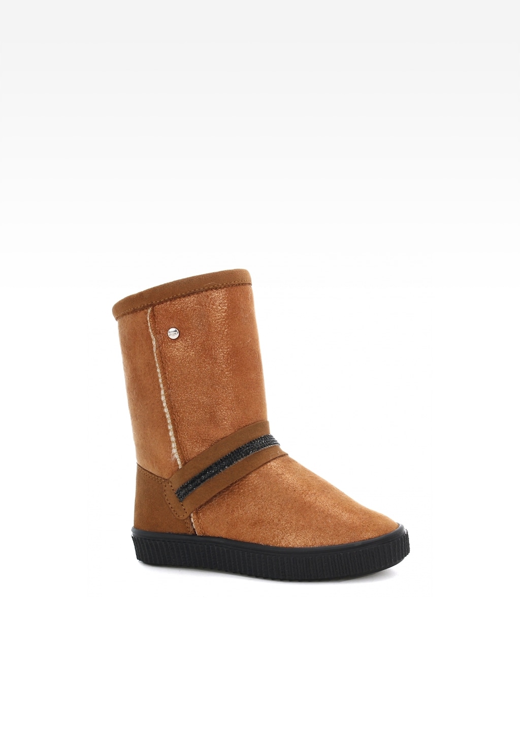 Zateplené kotníkové boty BARTEK T-477730/DAZ, pro dívky, hnědé Widok 1