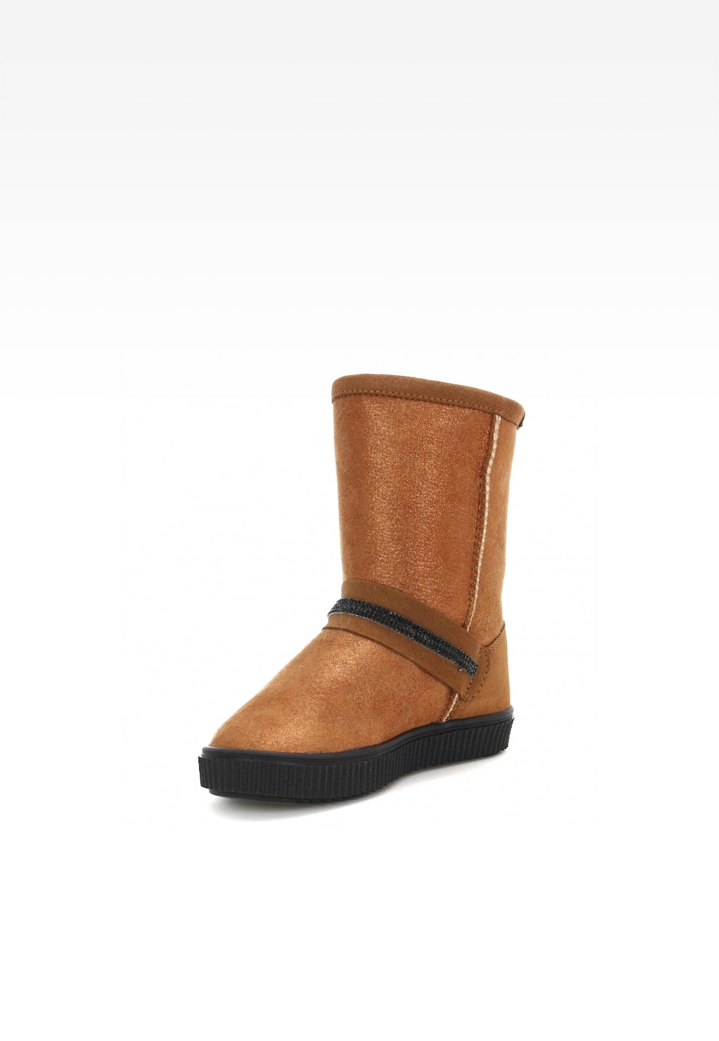 Zateplené kotníkové boty BARTEK T-477730/DAZ, pro dívky, hnědé Widok 3