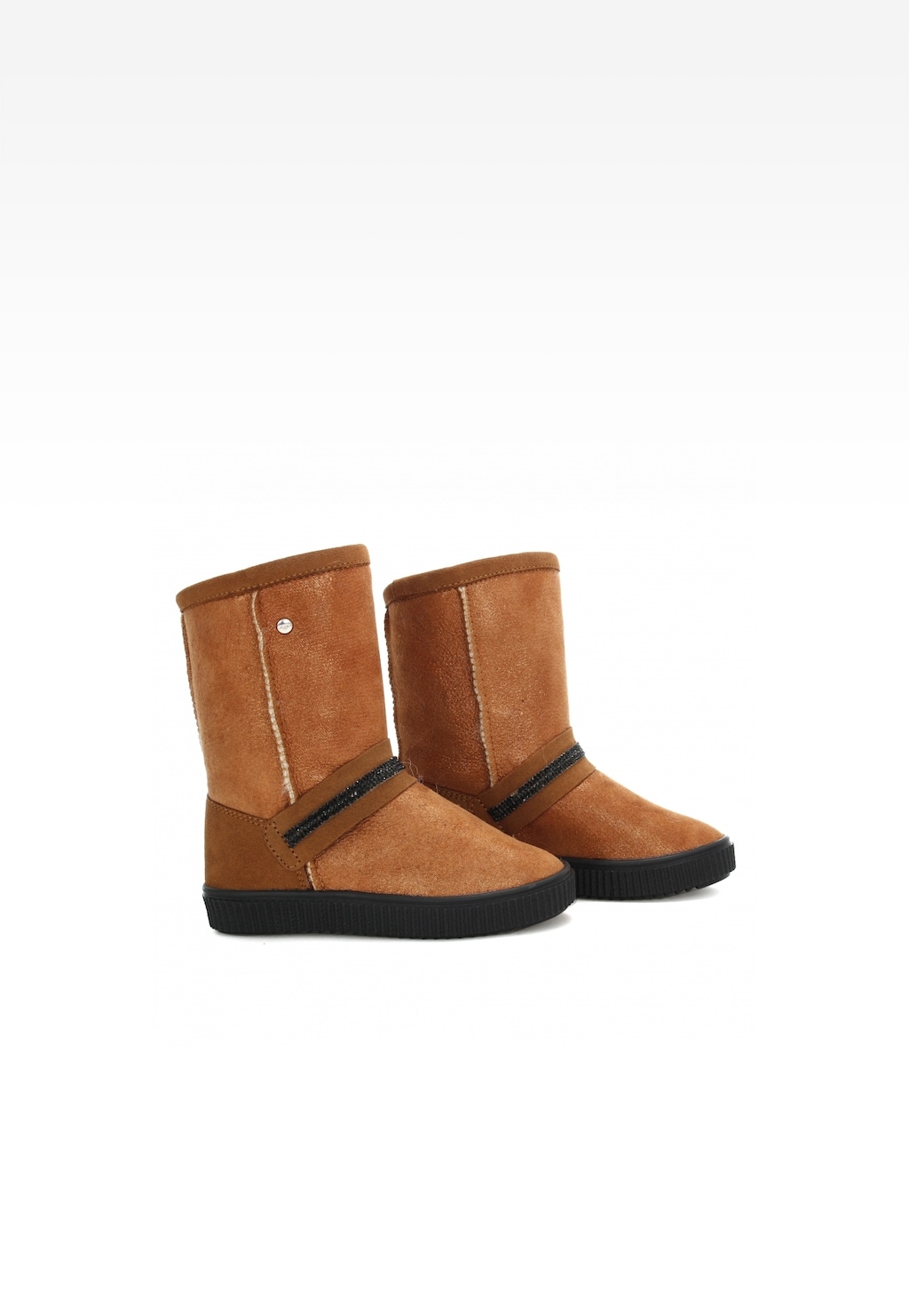 Zateplené kotníkové boty BARTEK T-477730/DAZ, pro dívky, hnědé Widok 6