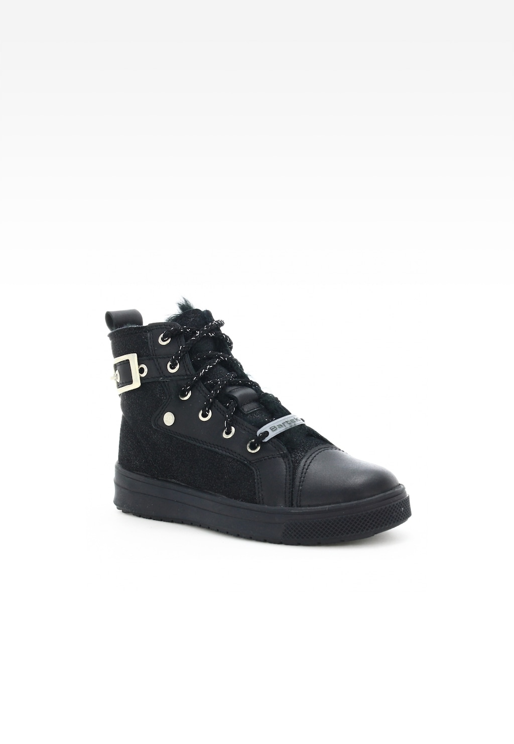 Trzewiki ocieplane BARTEK W-972840/F10, dla dziewcząt, czarny Widok 2