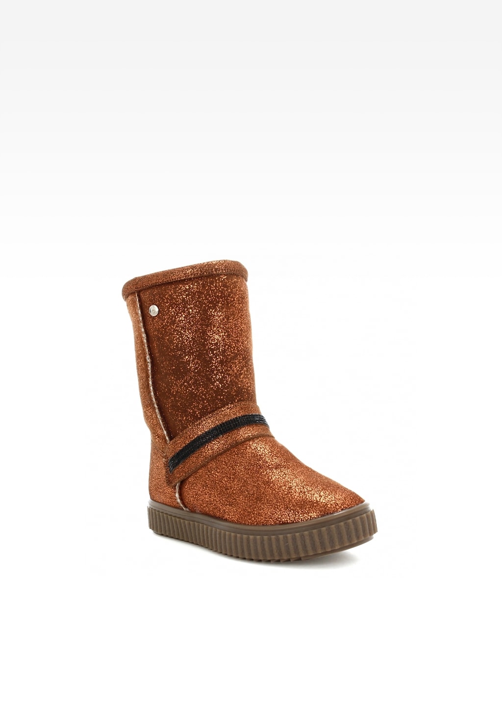 Zateplené kotníkové topánky BARTEK T-277730/BAY II, pre dievčatá, hnedé Widok 2