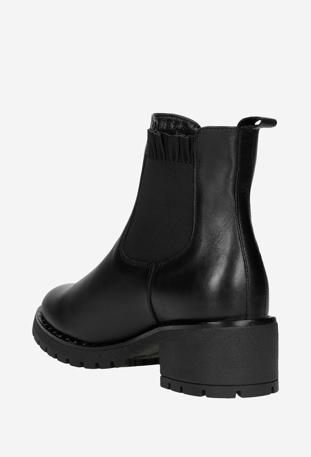 Dajte STOP zime s čiernou členkovou obuvou dámskou 55078-51 Widok 3