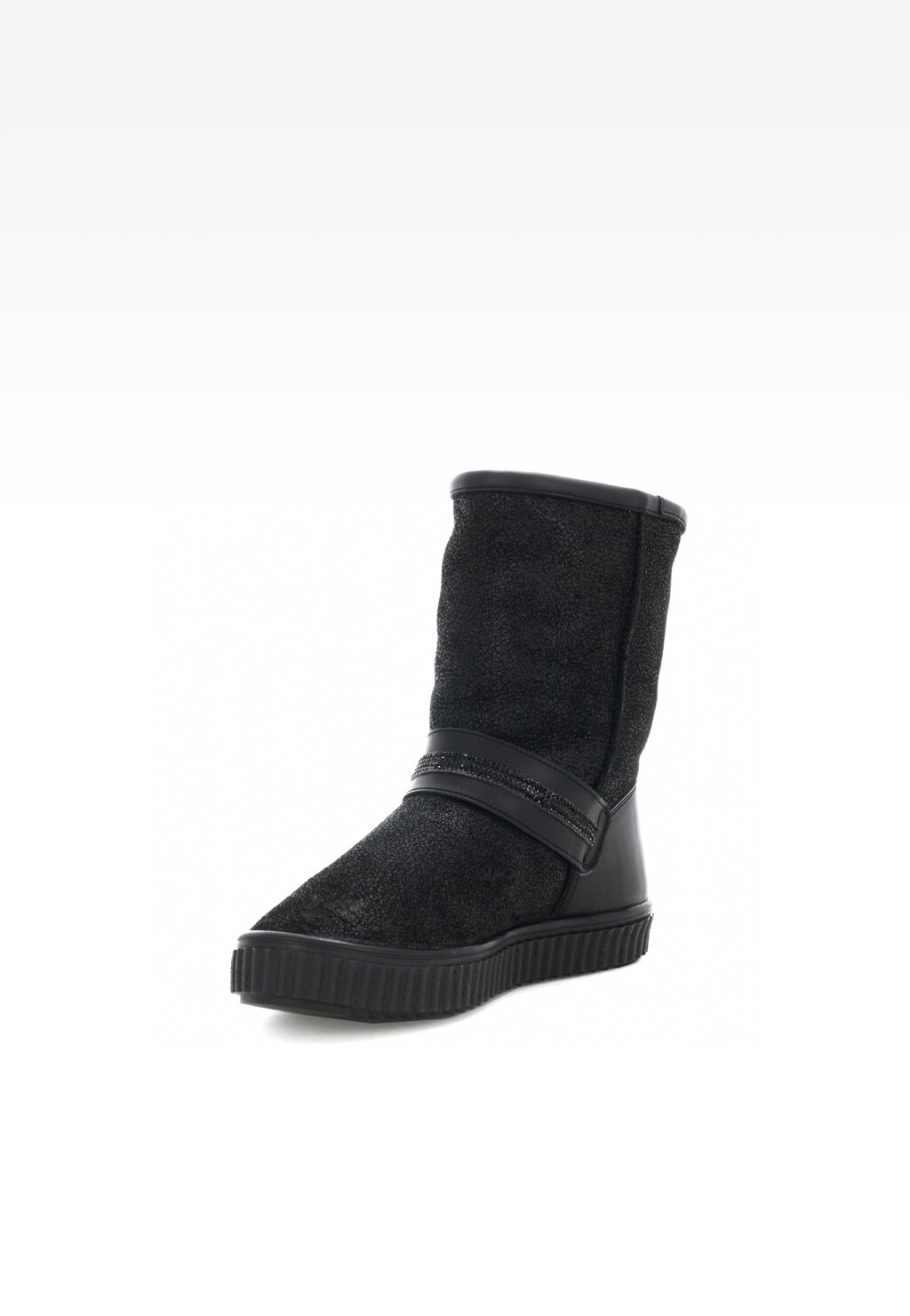 Botki ocieplane BARTEK T-447730/F10, dla dziewcząt, czarny Widok 3