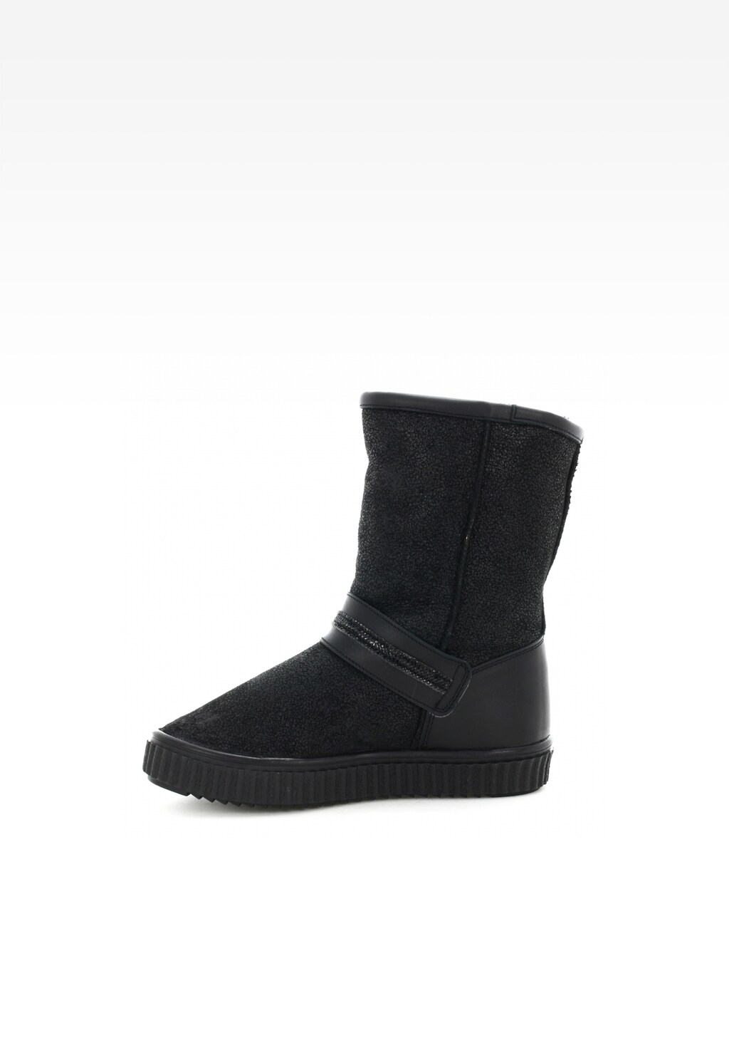 Botki ocieplane BARTEK T-447730/F10, dla dziewcząt, czarny Widok 4