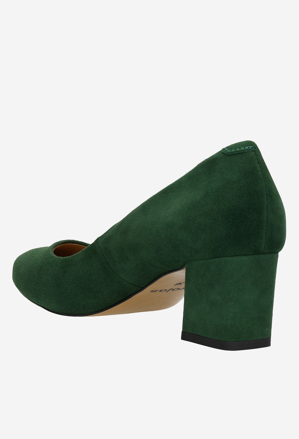 Dámske lodičky v originálnej zelenej farbe 9296-68 Widok 4