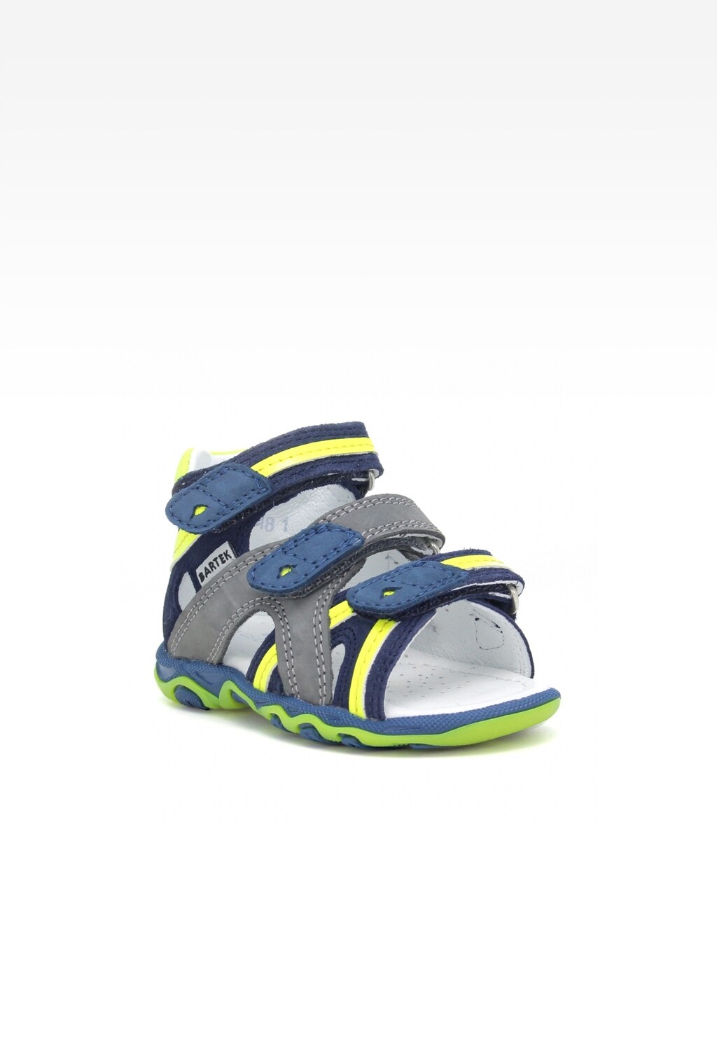 Sandály BARTEK T-11708-7/344, pro kluky, tmavě modro-šedé Widok 2