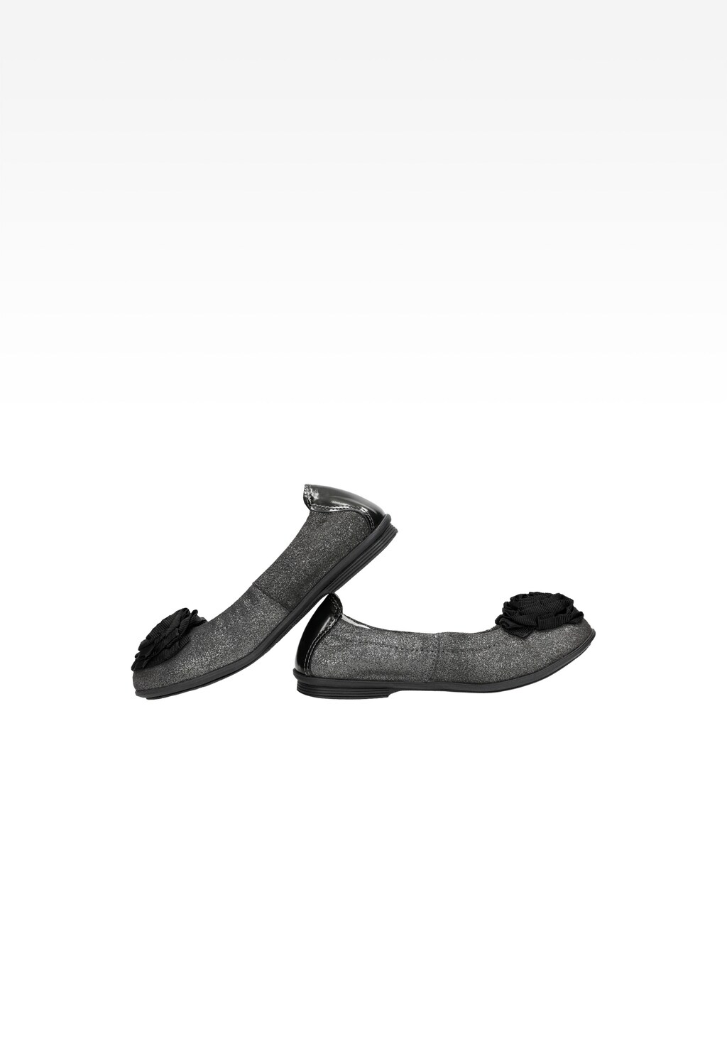 Wizytowe BARTEK W-55452/NR/15G II, dla dziewcząt, czarno-srebrny Widok 7