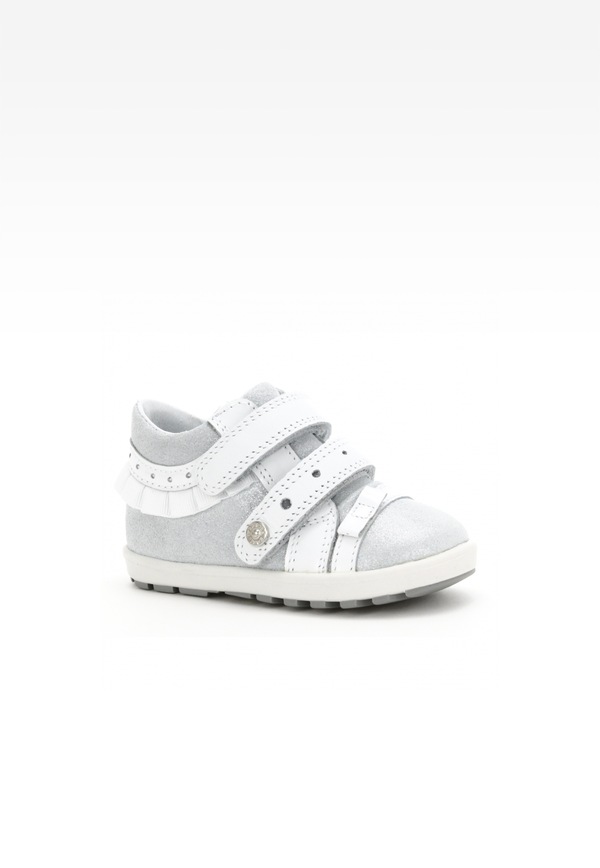 Mini first steps BARTEK W-011733-3/AA2 II, dla dziewcząt, biało-srebrny