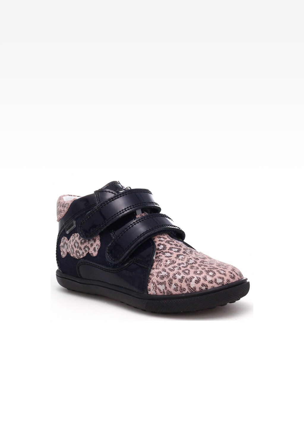 Trzewiki BARTEK 11703/0-91E, dla dziewcząt, czarno-różowy Widok 2