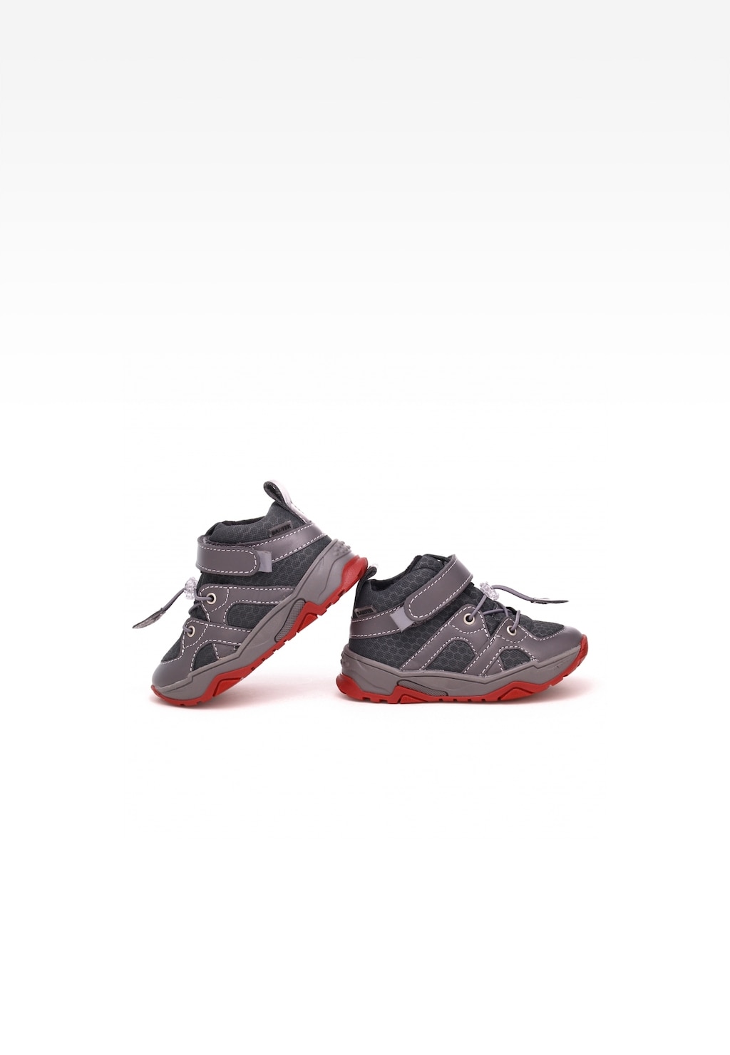 Zateplené kotníkové boty BARTEK 1166-GREP, pro kluky, šedo-červené Widok 7