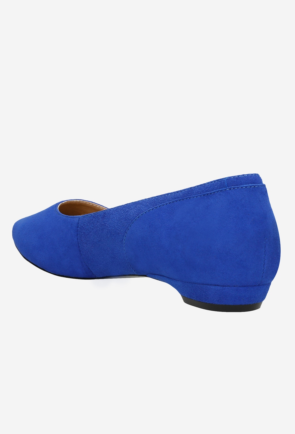 Niebieskie baleriny damskie z kolekcji limitowanej 44014-66 Widok 4