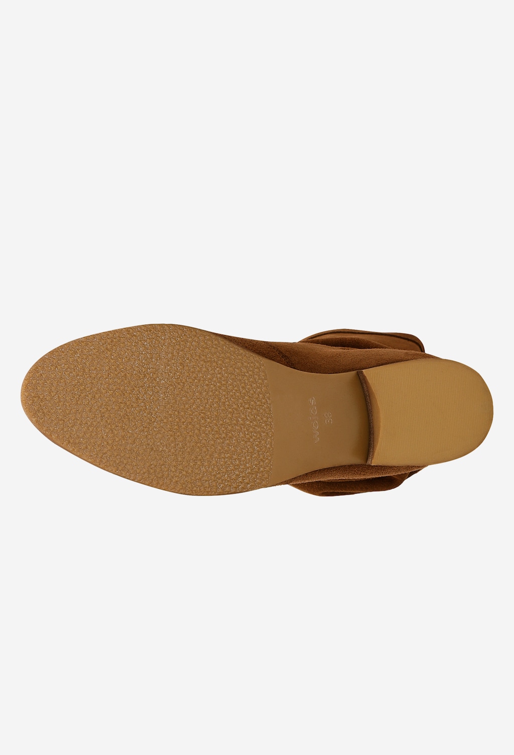 Ležérne kožené nízke čižmy z prírodnej velúrovej kože 55039-62 Widok 6