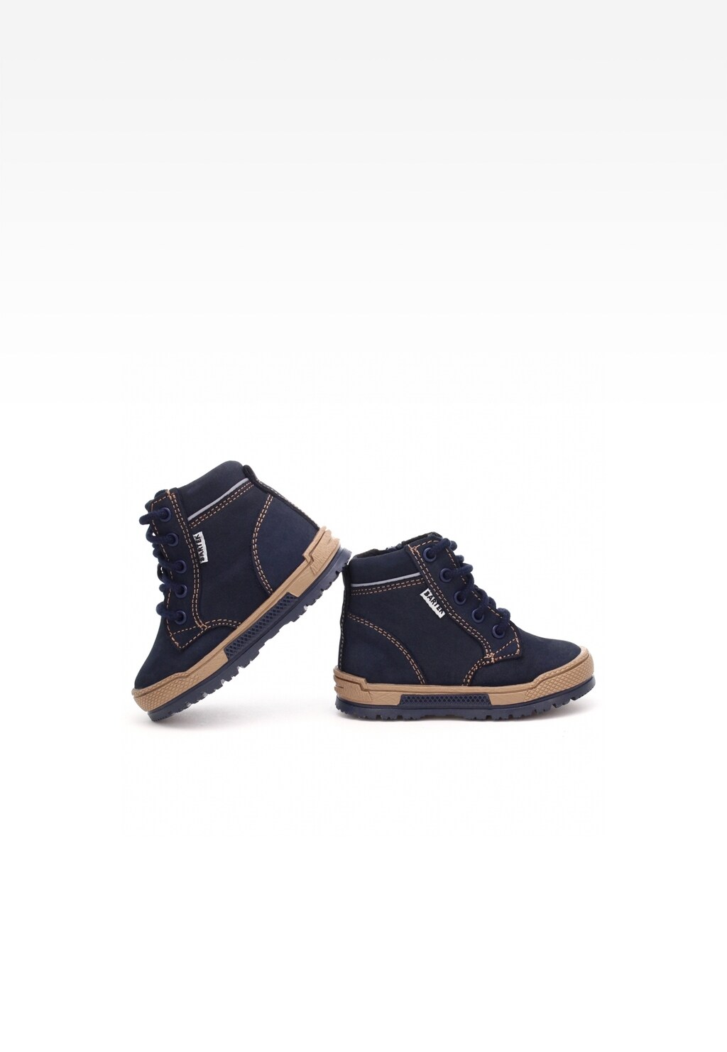 Trzewiki ocieplane BARTEK 091813/0P-90 II, granatowo-brązowy Widok 6