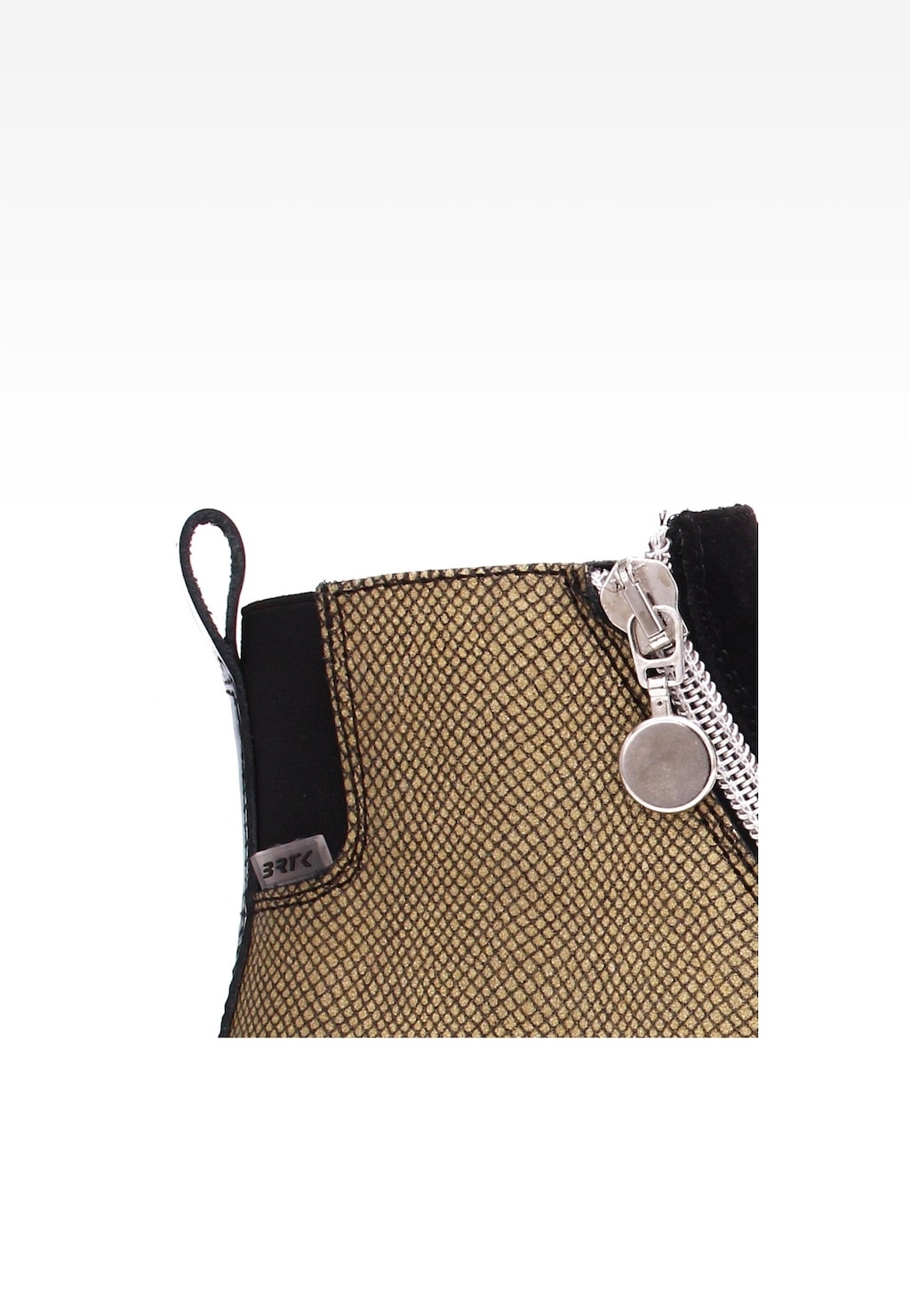 Zateplené kotníkové topánky BARTEK 4443-9ABP, pre dievčatá, béžovo-čierne Widok 7