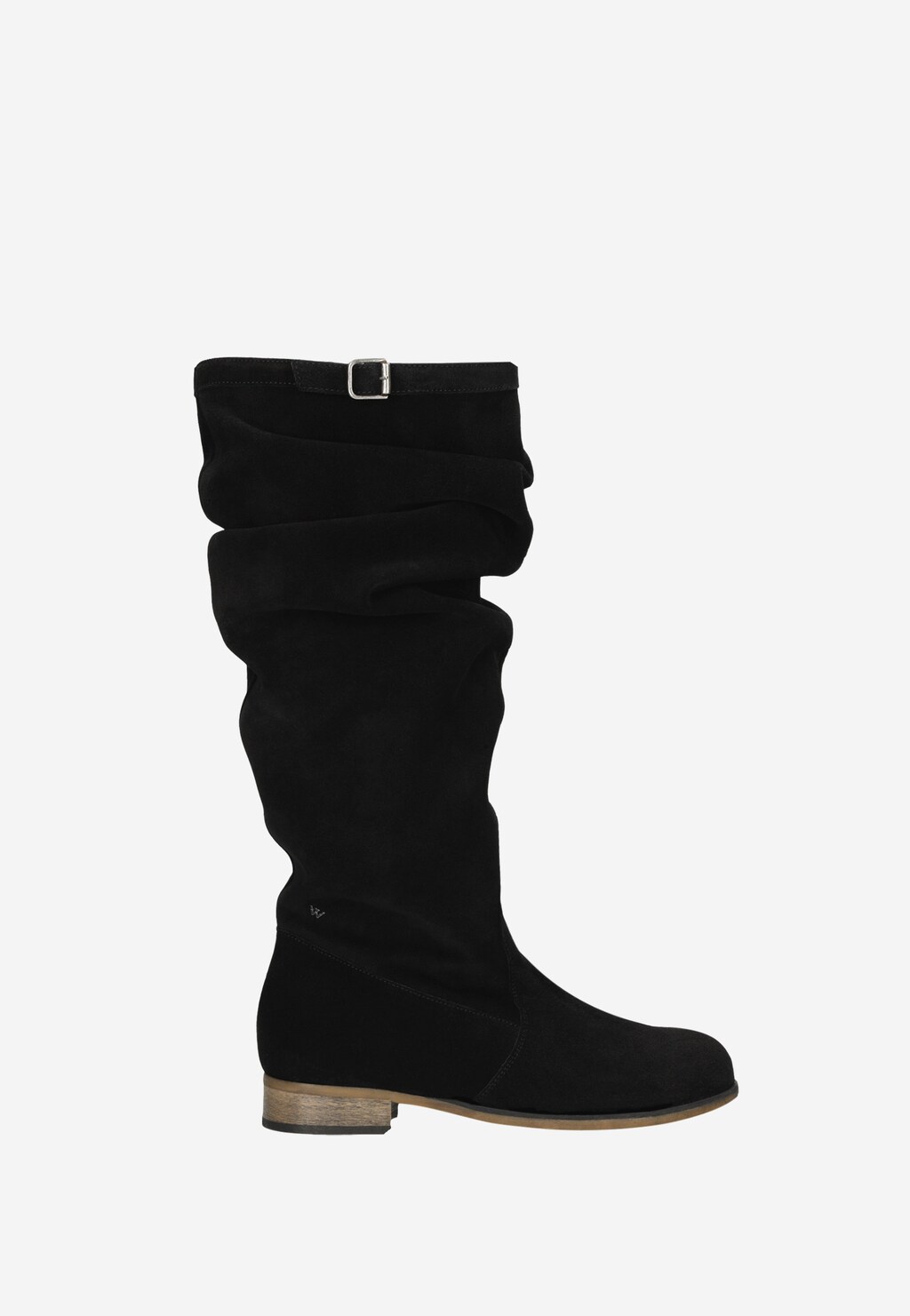 Czarne casualowe kozaki damskie  71002-61 Widok 1