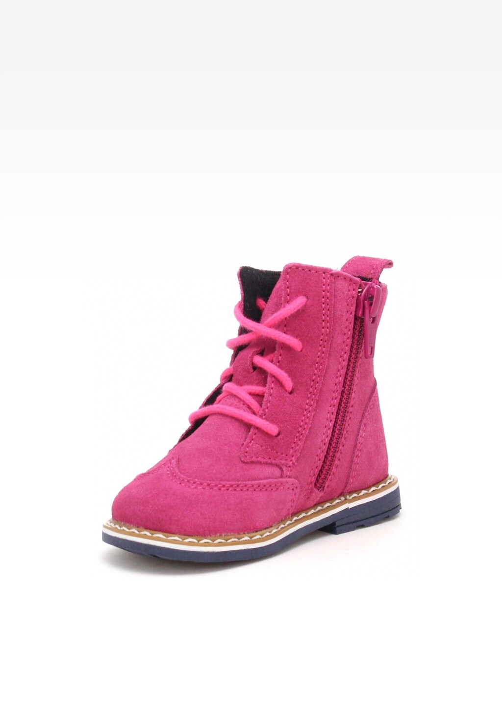Trzewiki ocieplane BARTEK 1087-V42P, dla dziewcząt, różowy Widok 3