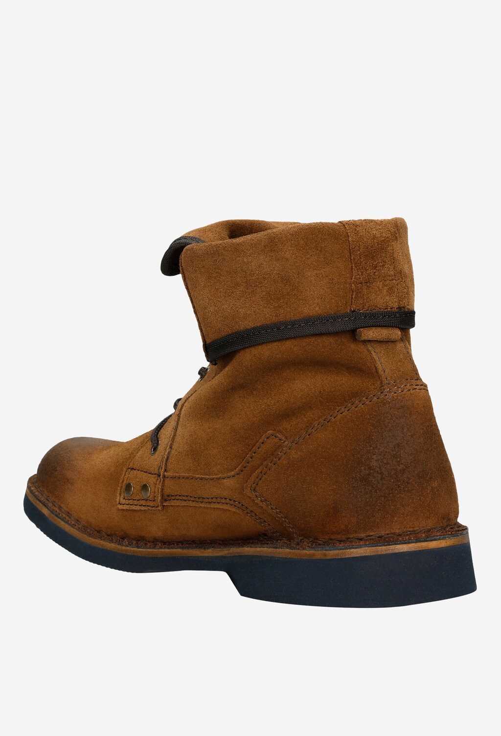 Ciemnobrązowe workery męskie 24006-62 Widok 3